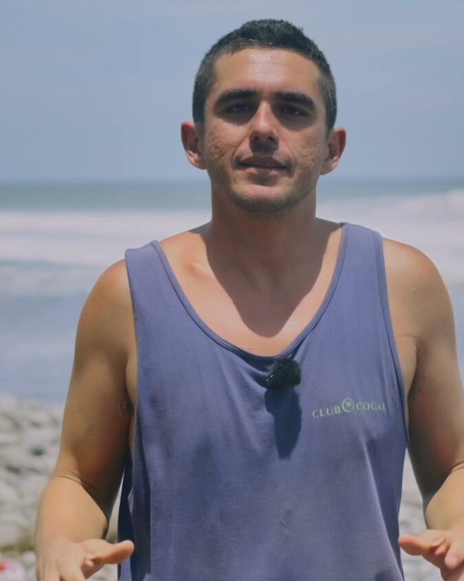 Video invitation to the Bitcoin Farmers Market from the beach at Club Cocal